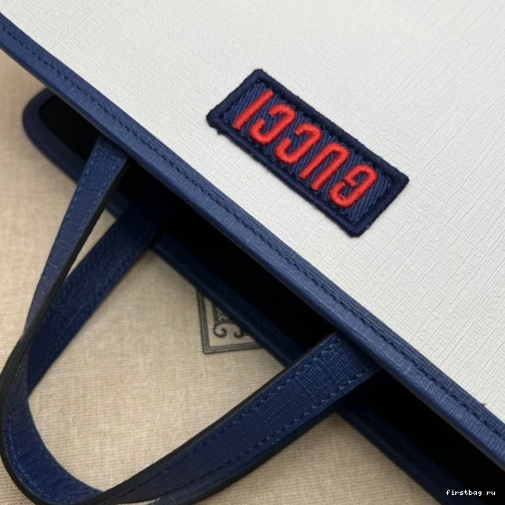 First bag ru tote bag star strawberry GUCCI Children's 0823